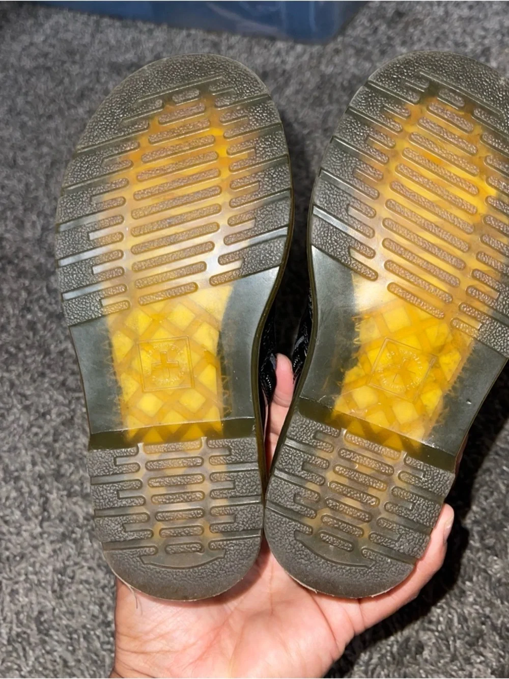 Dr.Martens 15373 Toddlers Airway Bouncing Soles Toddler Boots Sz 9